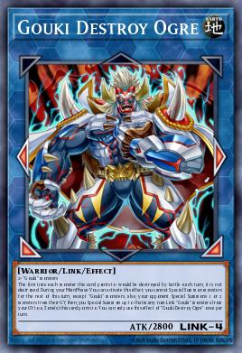Gouki Destroy Ogre - Art 1