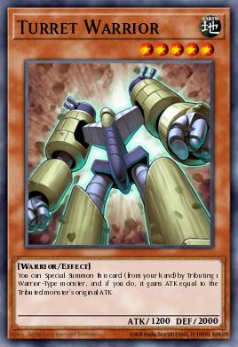 Turret Warrior - Art 1
