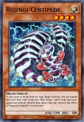 Bujingi Centipede - Art 1