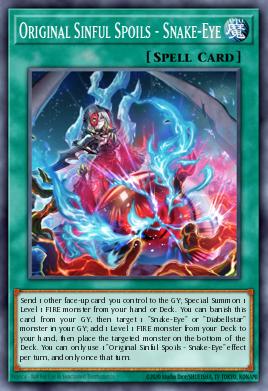 Original Sinful Spoils - Snake-Eye - Art 1