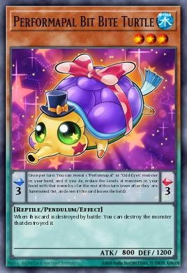 Performapal Bit Bite Turtle - Art 1