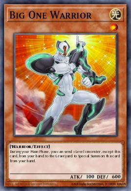 Big One Warrior - Art 1