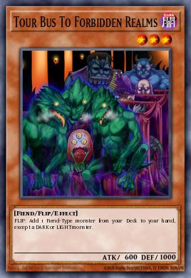 Tour Bus To Forbidden Realms - Art 1