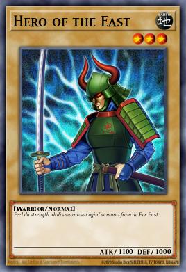 Hero of the East - Art 1