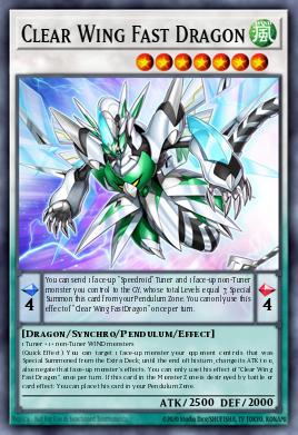 Clear Wing Fast Dragon - Art 1