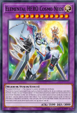 Elemental HERO Cosmo Neos - Art 1
