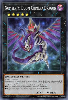 Number 5: Doom Chimera Dragon - Art 1