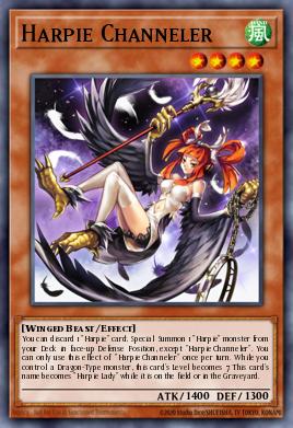 Harpie Channeler - Art 1