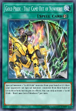 Gold Pride - That Came Out of Nowhere! - Art 1