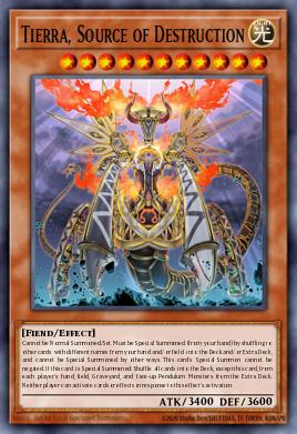 Tierra, Source of Destruction - Art 1
