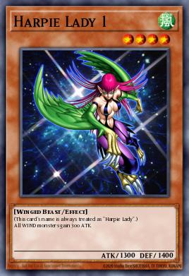 Harpie Lady 1 - Art 1
