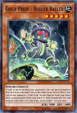 Gold Pride - Roller Baller - Art 1