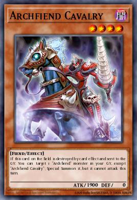 Archfiend Cavalry - Art 1