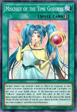 Mischief of the Time Goddess - Art 1