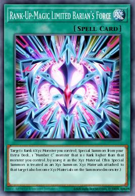 Rank-Up-Magic Limited Barian's Force - Art 1