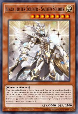 Black Luster Soldier - Sacred Soldier - Art 1