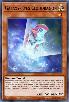 Galaxy-Eyes Cloudragon - Art 1