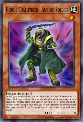 Heroic Challenger - Ambush Soldier - Art 1