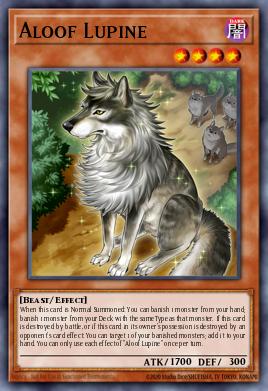 Aloof Lupine - Art 1