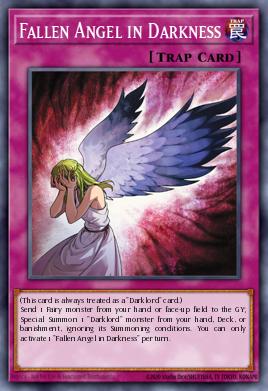 Fallen Angel in Darkness - Art 1