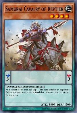 Samurai Cavalry of Reptier - Art 1