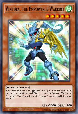 Ventdra, the Empowered Warrior - Art 1