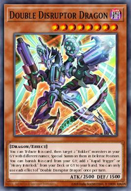 Double Disruptor Dragon - Art 1