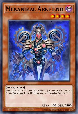 Mekanikal Arkfiend - Art 1