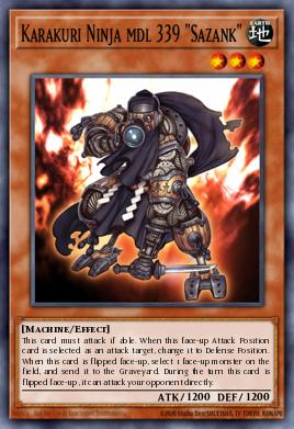 Karakuri Ninja mdl 339 "Sazank" - Art 1