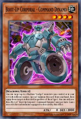 Boot-Up Corporal - Command Dynamo - Art 1