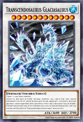 Transcendosaurus Glaciasaurus - Art 1