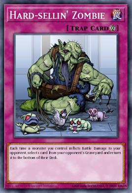Hard-sellin' Zombie - Art 1