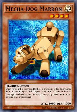 Mecha-Dog Marron - Art 1