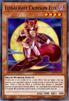 Lunalight Crimson Fox - Art 1