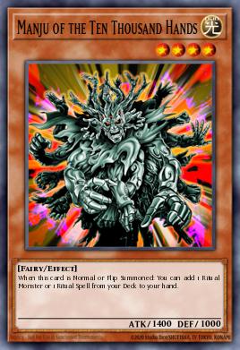 Manju of the Ten Thousand Hands - Art 1