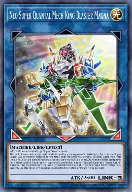 Neo Super Quantal Mech King Blaster Magna - Art 1