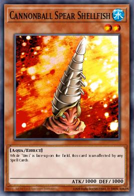 Cannonball Spear Shellfish - Art 1
