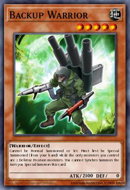 Backup Warrior - Art 1