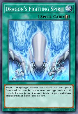 Dragon's Fighting Spirit - Art 1