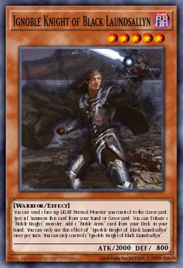Ignoble Knight of Black Laundsallyn - Art 1