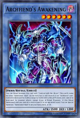 Archfiend's Awakening - Art 1