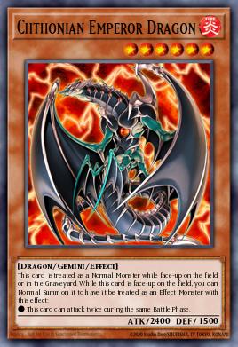 Chthonian Emperor Dragon - Art 1