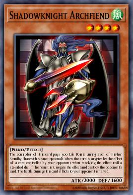 Shadowknight Archfiend - Art 1
