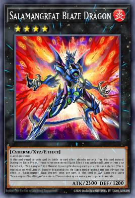 Salamangreat Blaze Dragon - Art 1