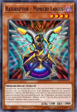 Raidraptor - Mimicry Lanius - Art 1