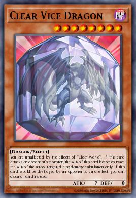 Clear Vice Dragon - Art 1