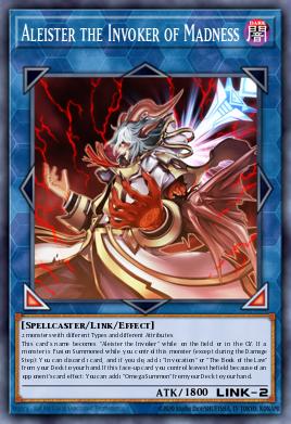 Aleister the Invoker of Madness - Art 1