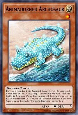 Animadorned Archosaur - Art 1