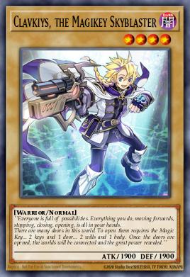 Clavkiys, the Magikey Skyblaster - Art 1