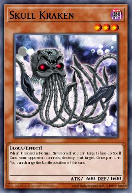 Skull Kraken - Art 1